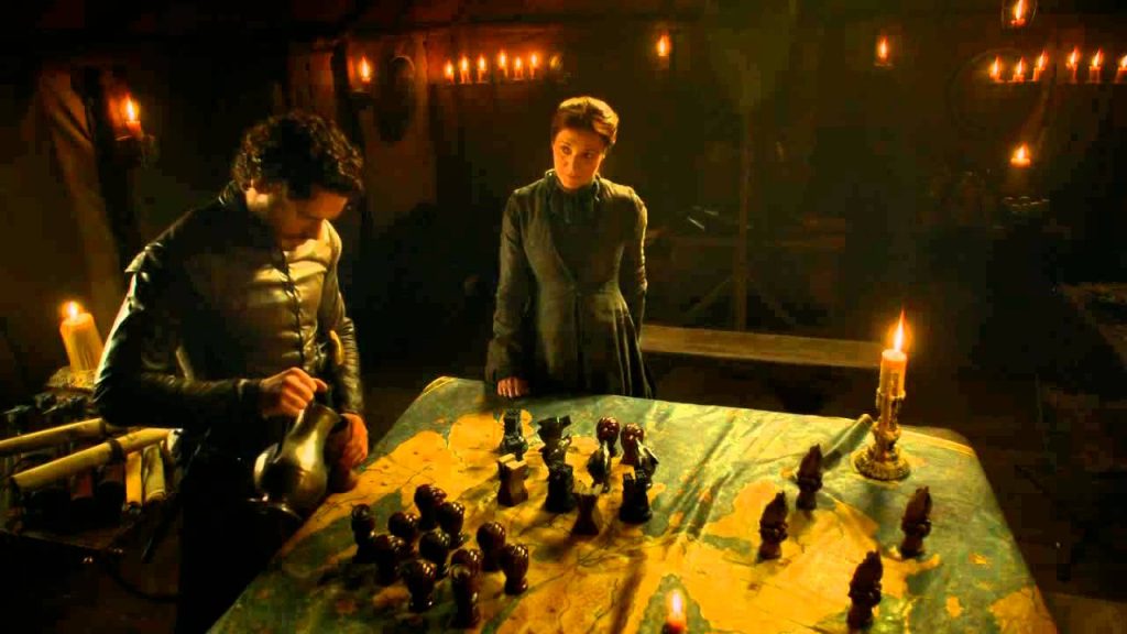 Mesa de jogo de guerra