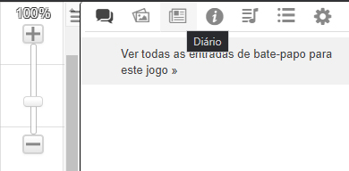 Diário do jogo no Roll20