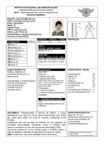 Ficha do Corvo